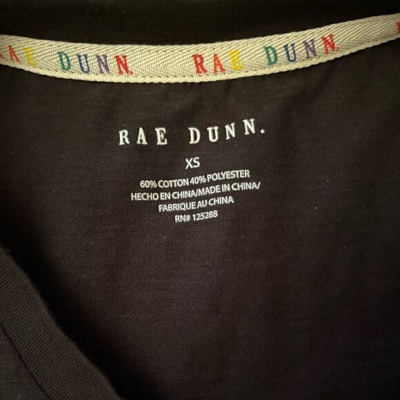 NWT Rae Dunn “Be Proud” Rainbow TShirt Gay Pride XS - Picture 4 of 10